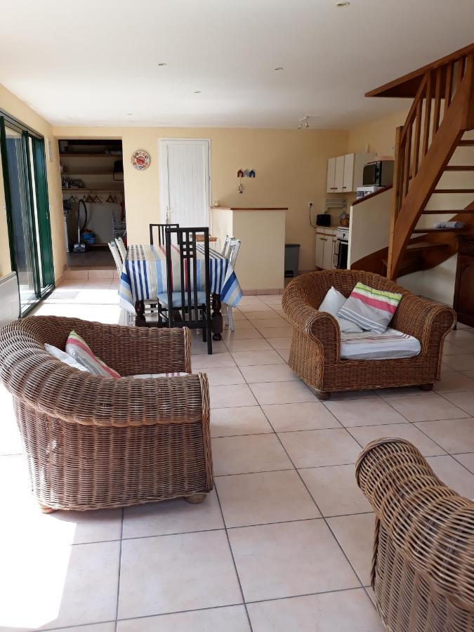 Maison Avec Jardin Et Plage De Sable Fin Accessible A Pied A 300M Saint-Coulomb Dış mekan fotoğraf
